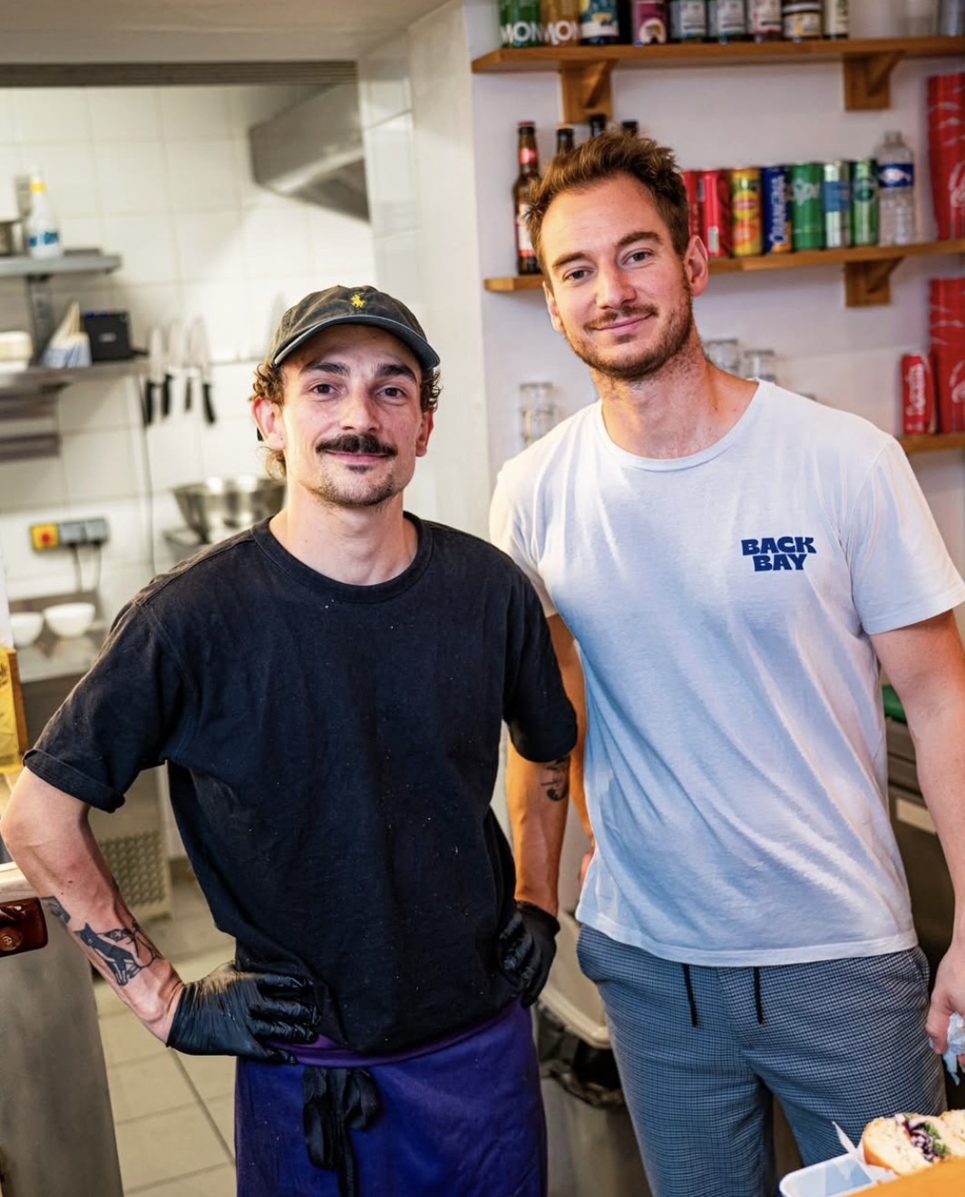 Jean Baptiste et Tom, équipe Back Bay Nantes
